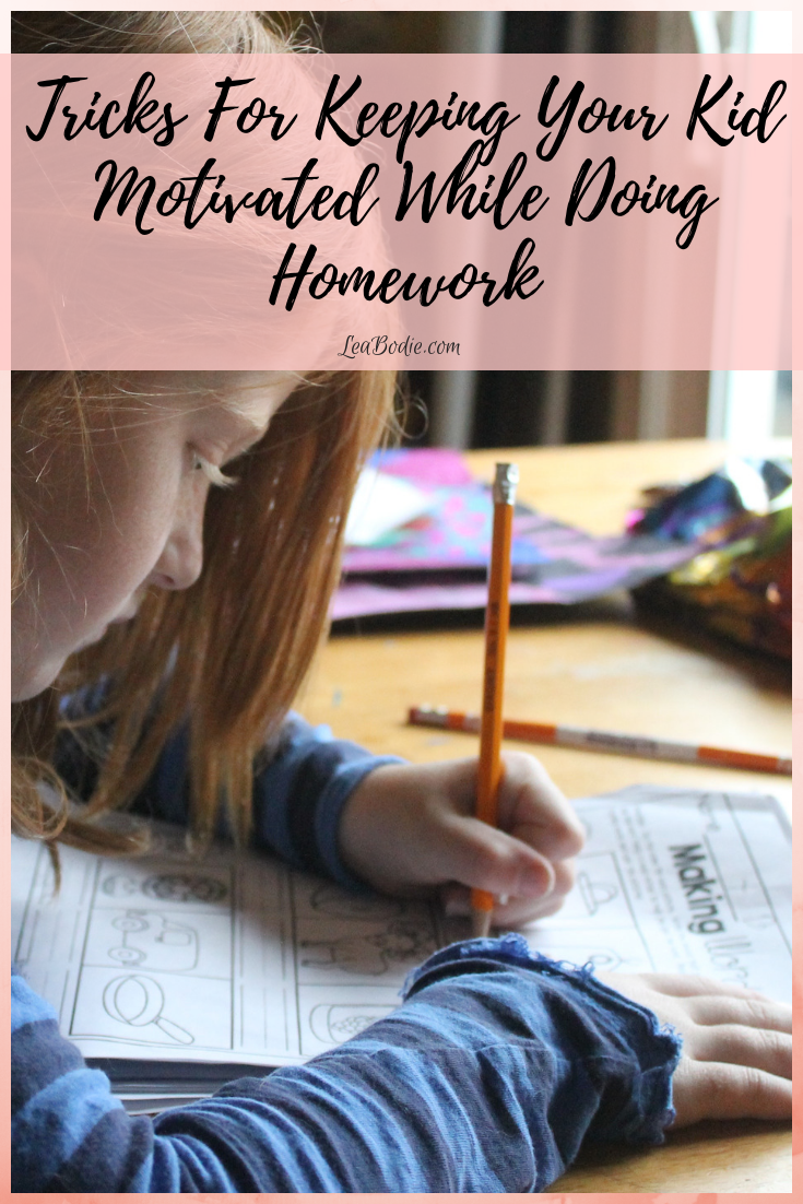 Tricks for Keeping Your Kid Motivated While Doing Homework