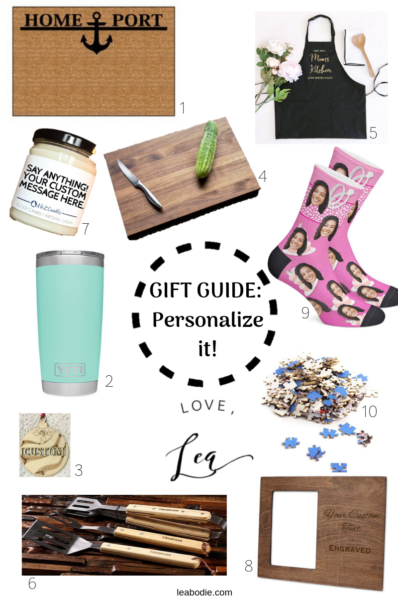10 Perfect, Personalized Christmas Gifts