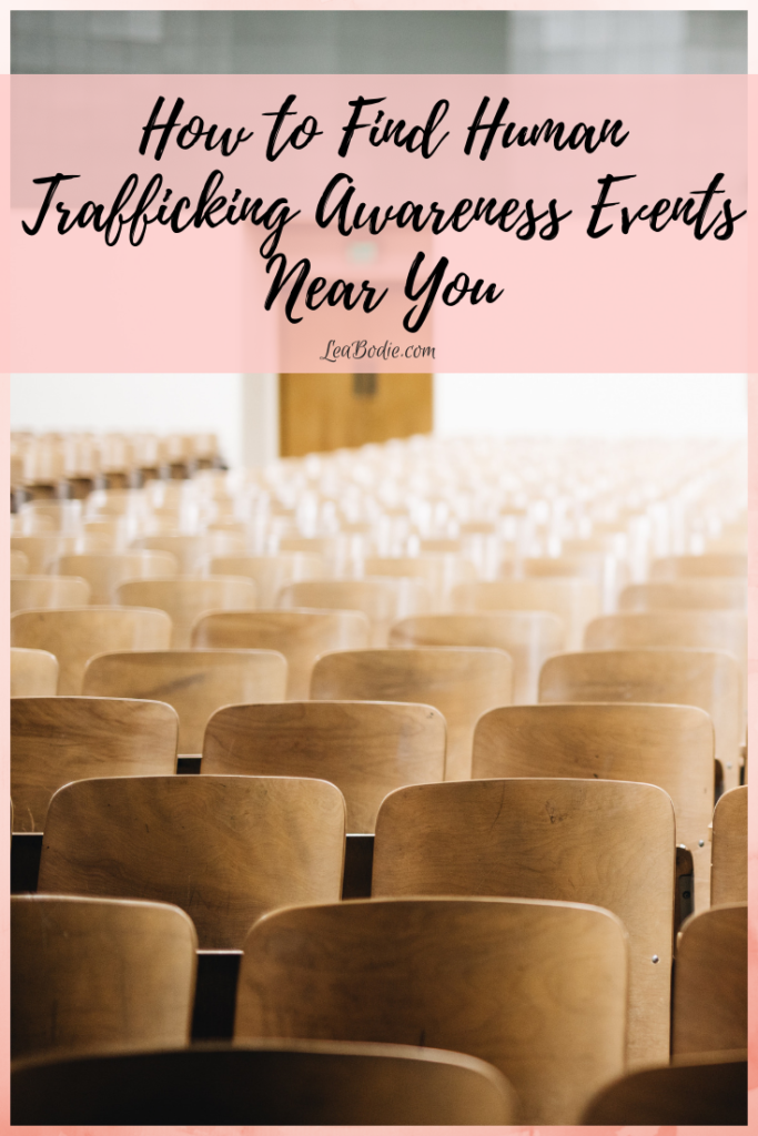 How to Find Human Trafficking Awareness Events Near You