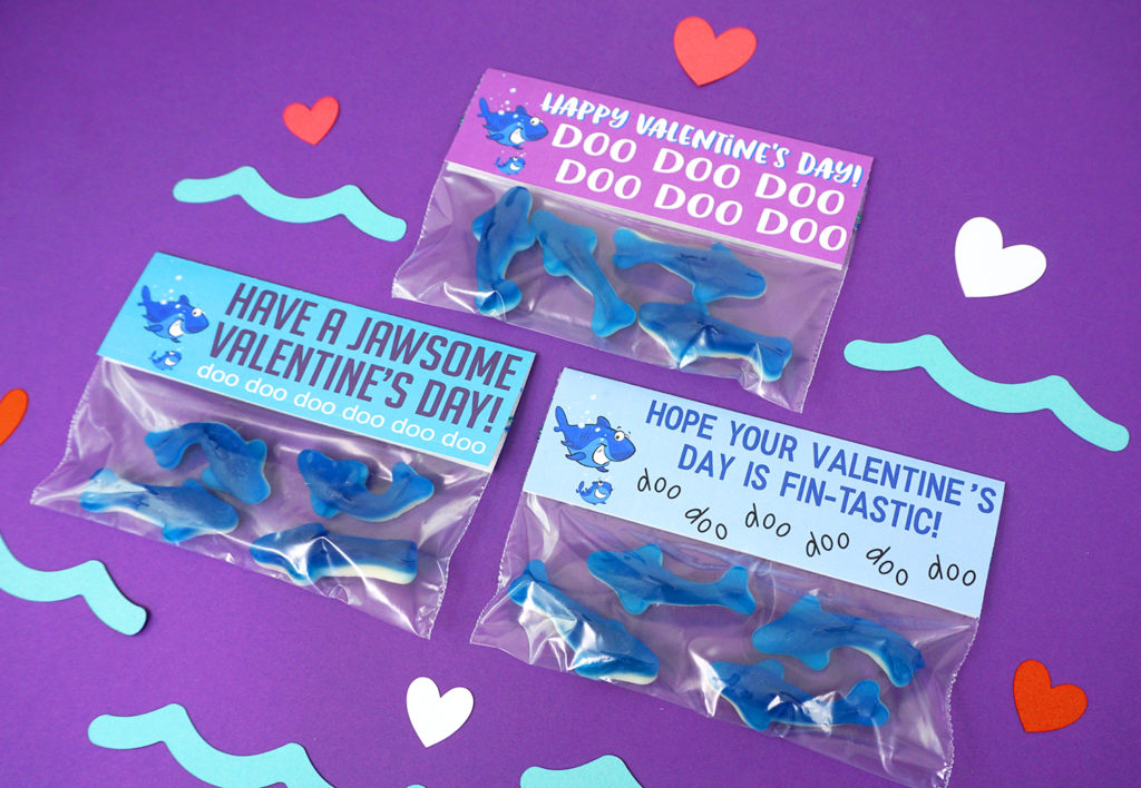Happiness is Homemade'S Baby Shark Valentines