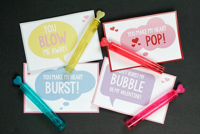 Fun Squared's Bubble Valentines