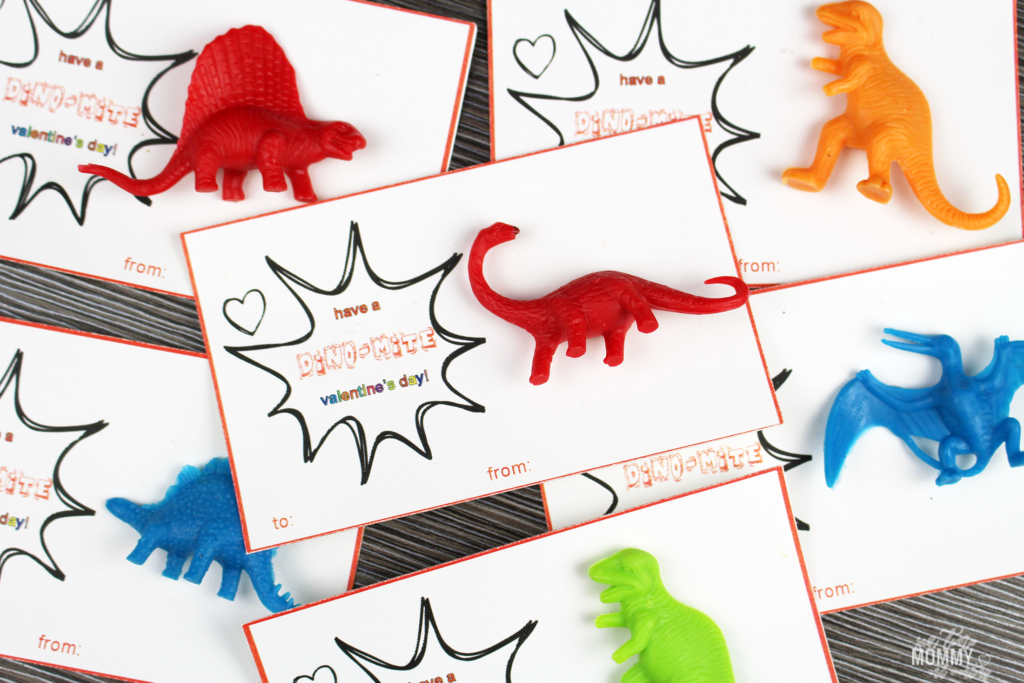 Six Time Mommy's Dinosaur Valentine’s Day Cards