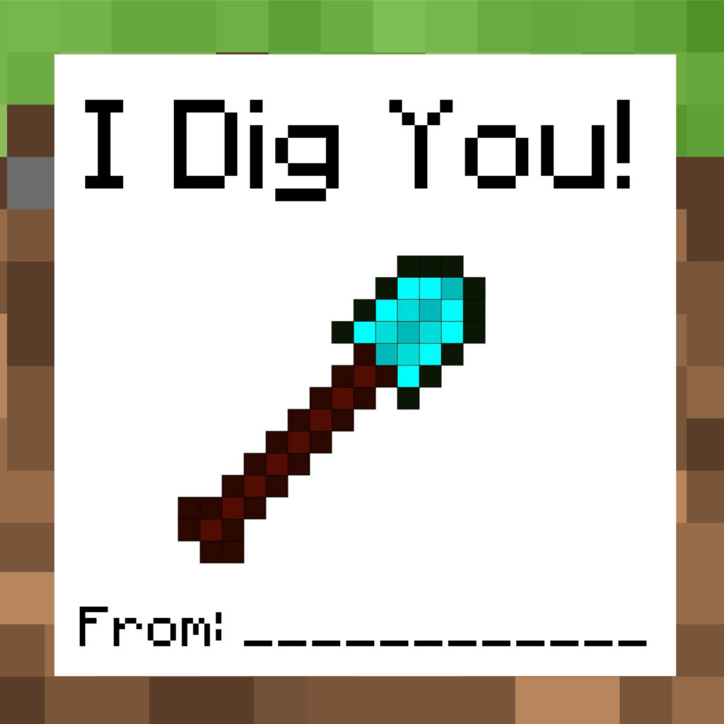 A Grande Life's Minecraft Valentines