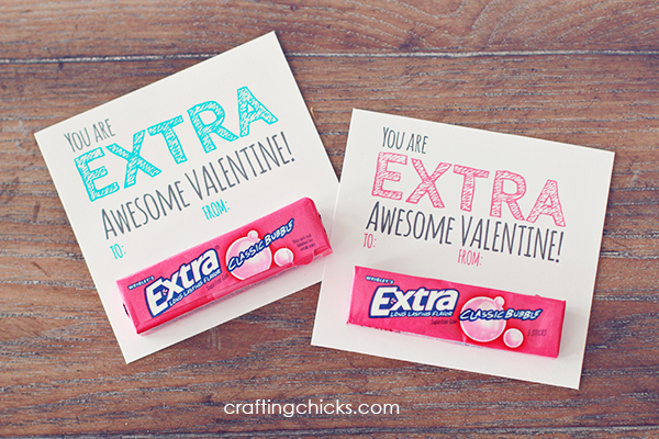  The Crafting Chicks' “Extra” Awesome Valentine Card