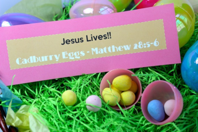 Messes to Memories Christ-Centered Easter Egg Hunt