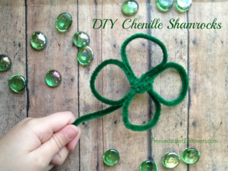 Premeditated Leftovers' DIY Shamrocks