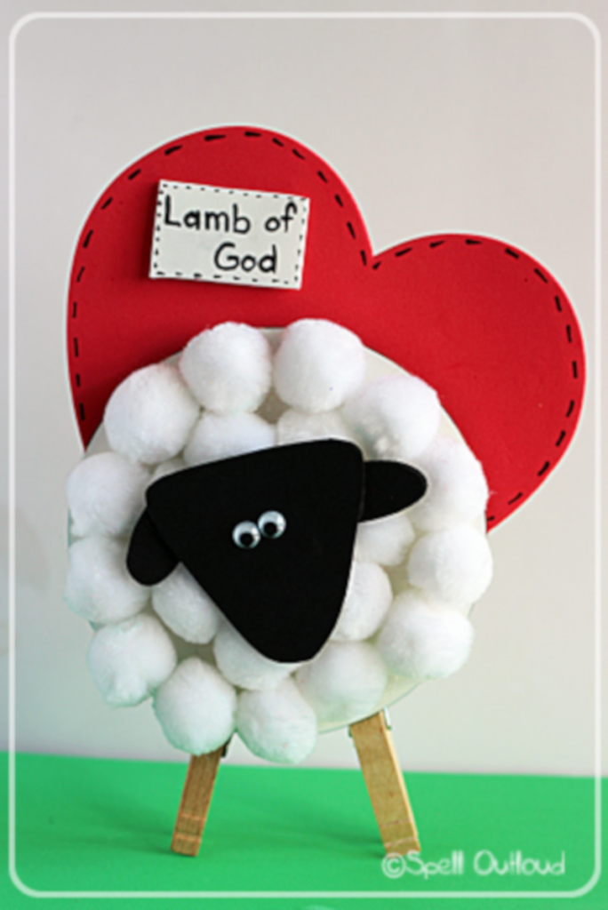 Homeschooled Village Lamb of God Craft