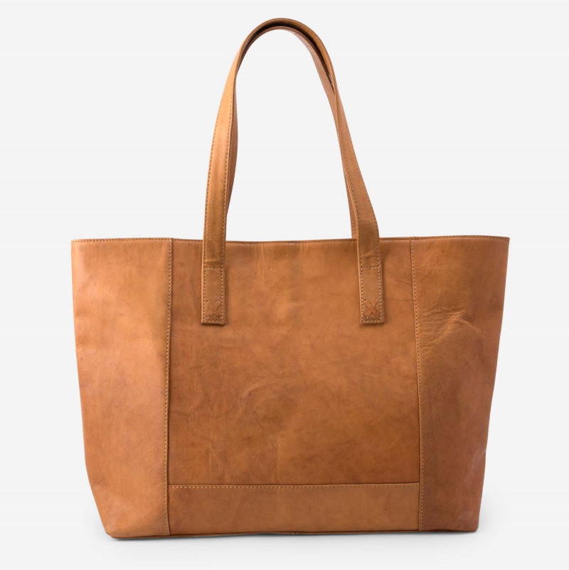 Noonday Collection Modern Leather Tote