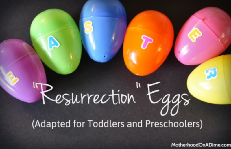 Motherhood on a Dime Resurrection Eggs