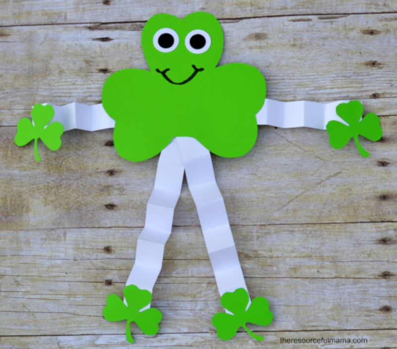 The Resourceful Mama's Shamrock Man Craft