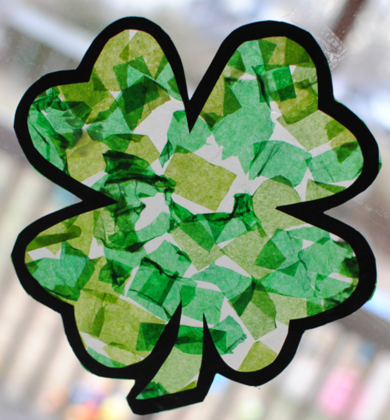 Director Jewels' Shamrock Suncatcher