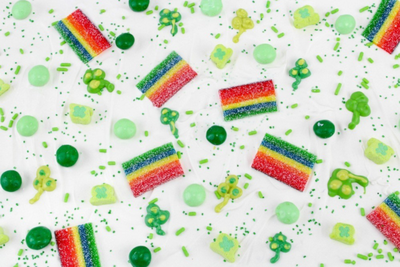 Janine Huldie's St. Patrick’s Day Candy Bark