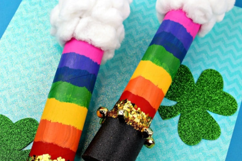 Happy Mothering's Whimsical Rainbow Shaker Wand