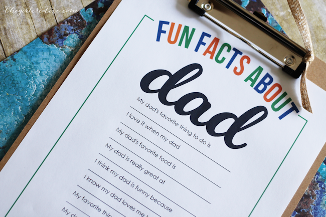 Fun Facts About Dad