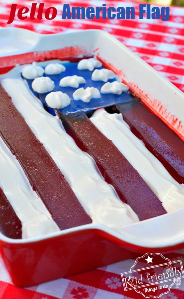 Jello American Flag