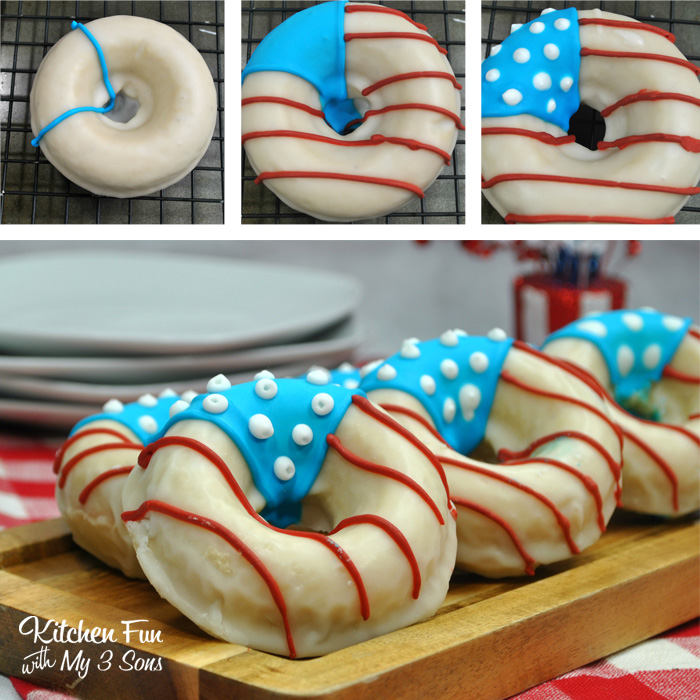 Patriotic Donuts