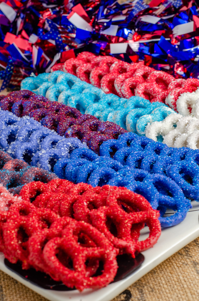 Patriotic Pretzels