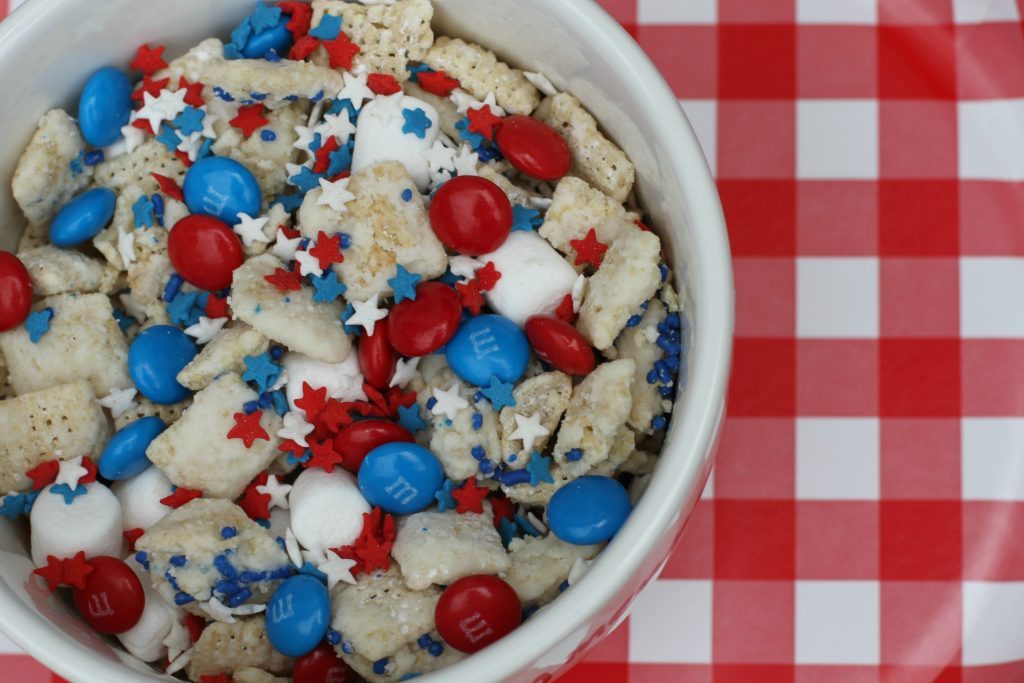 Star Spangled Snack Mix