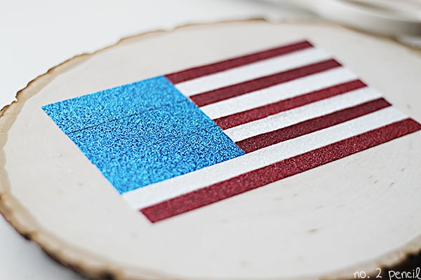 Glitter Tape Flag