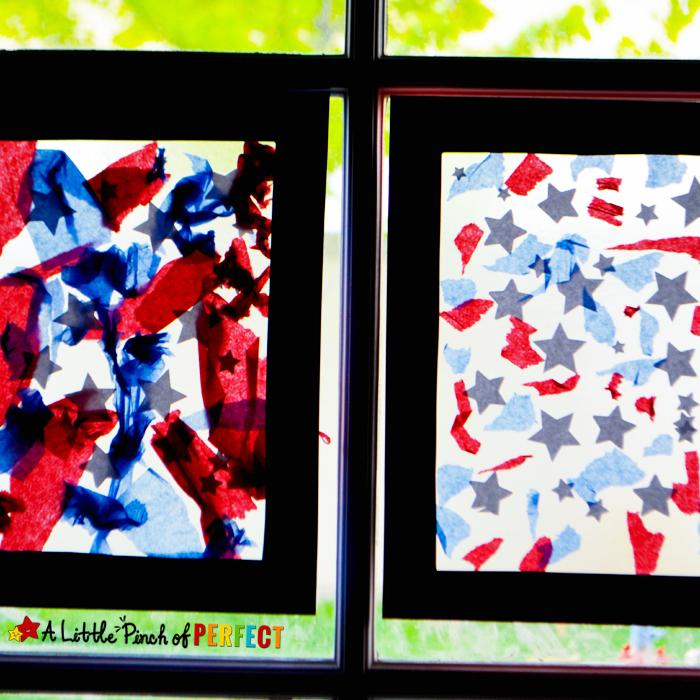 Patriotic Suncatcher Craft