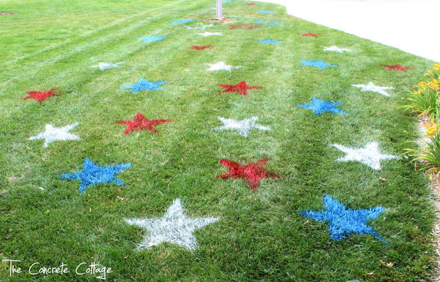 Painted Lawn Stars