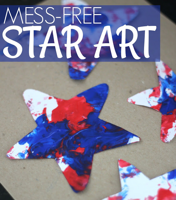 Patriotic Star Painting