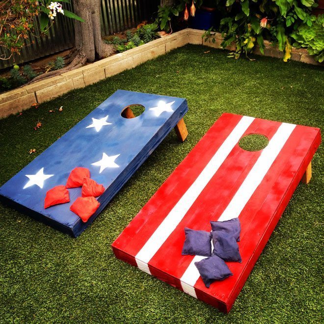 Stars and Stripes Bean Bag Toss