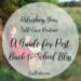 Refreshing Your Self-Care Routine: A Guide for Post Back-to-School Bliss